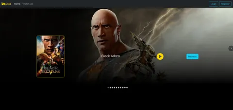 Screenshot of the Movie Review project